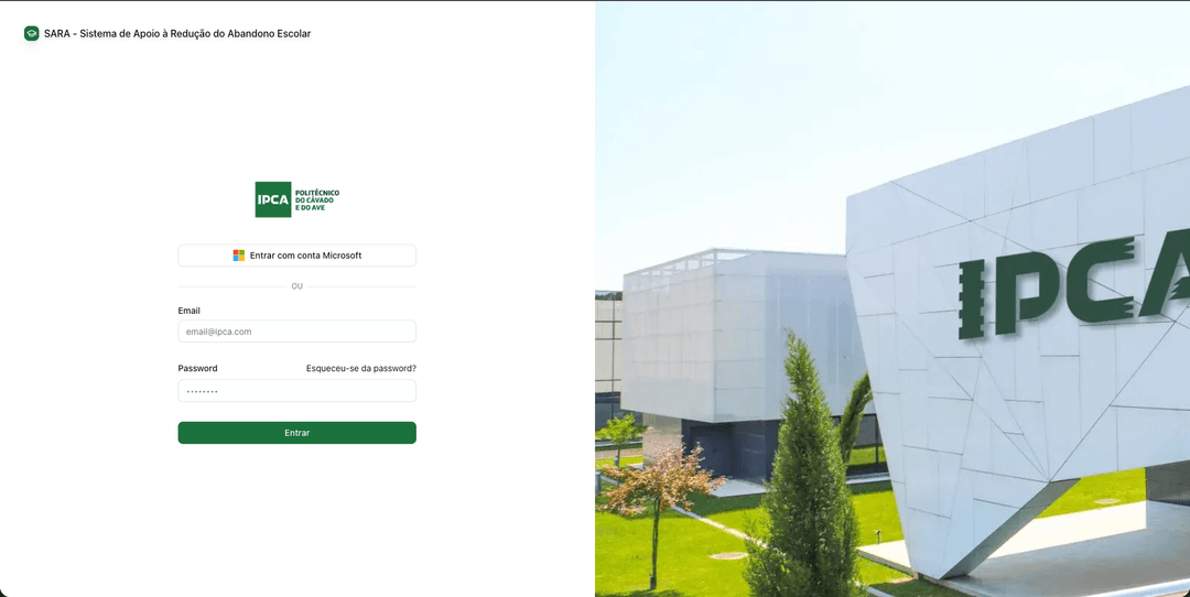 Student Dropout Prevention Platform - IPCA preview